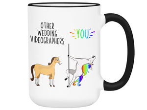 Wedding Videographer Gifts - Other Wedding Videographers You Funny Unicorn Coffee Mug