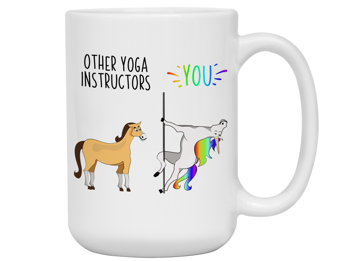 Yoga Instructor Gifts - Other Yoga Instructors You Funny Unicorn Coffee Mug